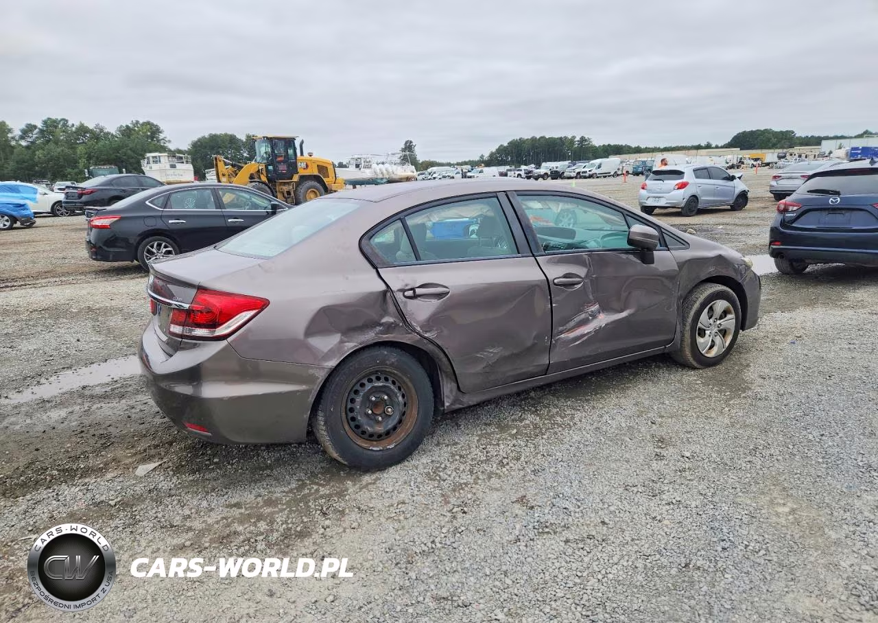 2014 Honda Civic Lx VIN:19XFB2F5XEE206511 - 3