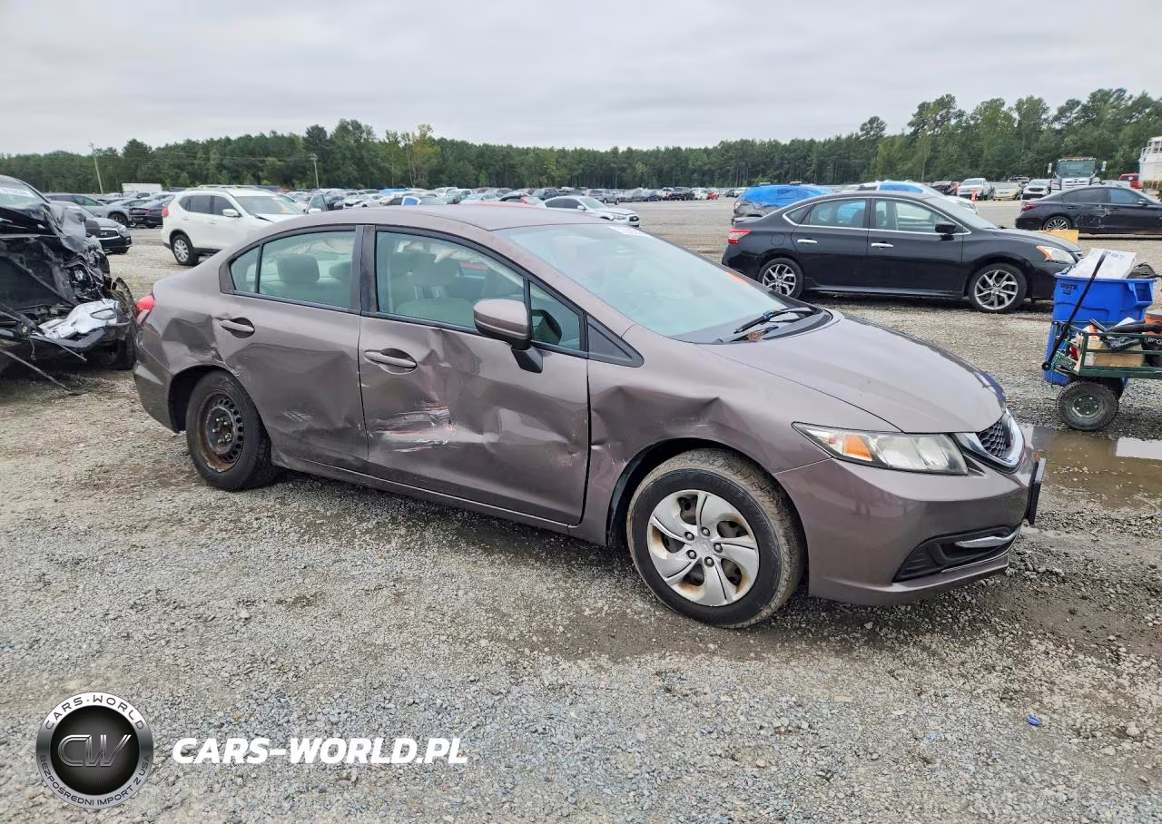 2014 Honda Civic Lx VIN:19XFB2F5XEE206511 - 4