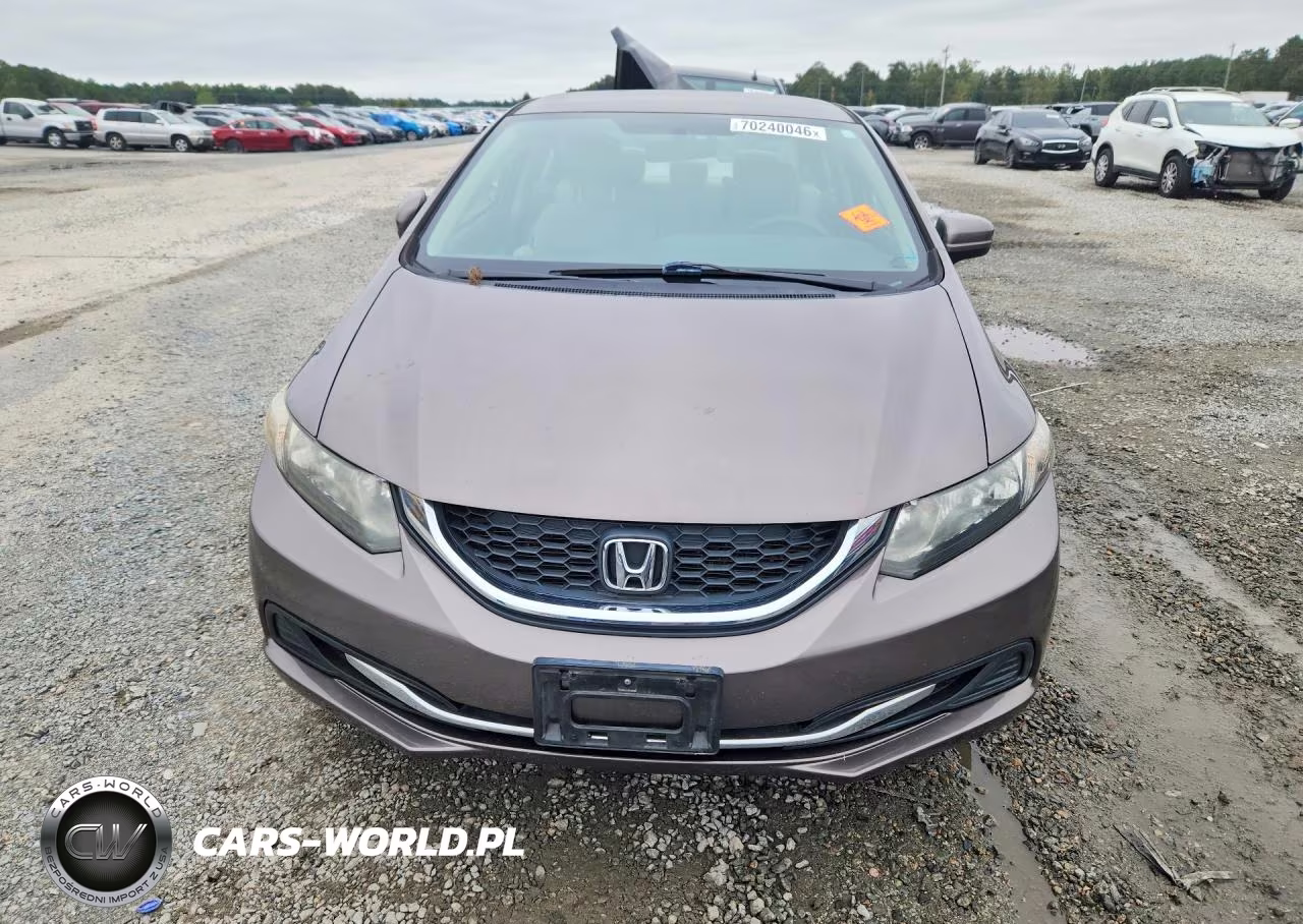 2014 Honda Civic Lx VIN:19XFB2F5XEE206511 - 5