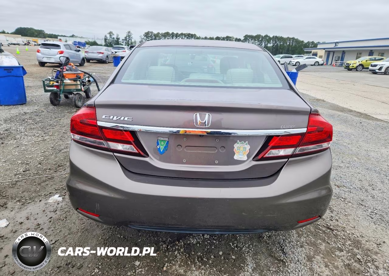 2014 Honda Civic Lx VIN:19XFB2F5XEE206511 - 6