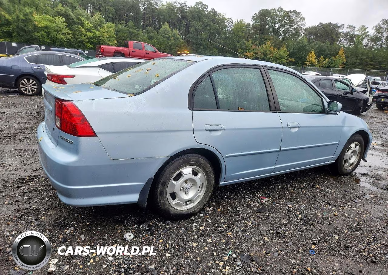 2004 Honda Civic Hybrid VIN:JHMES96654S005641 - 3
