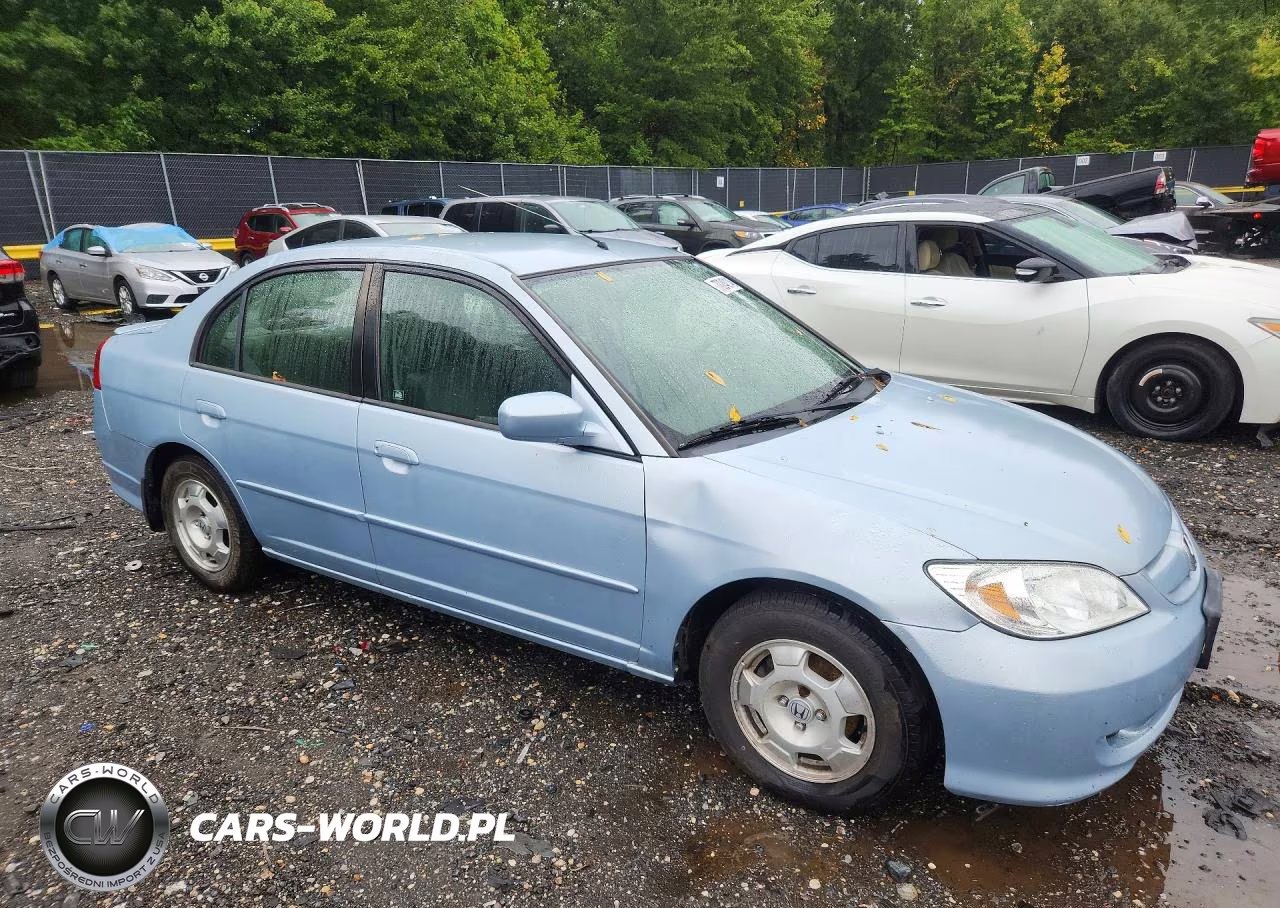 2004 Honda Civic Hybrid VIN:JHMES96654S005641 - 4