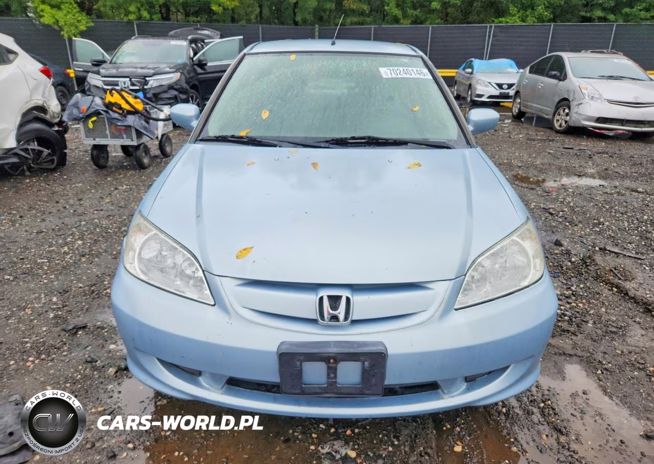 2004 Honda Civic Hybrid VIN:JHMES96654S005641 - 5