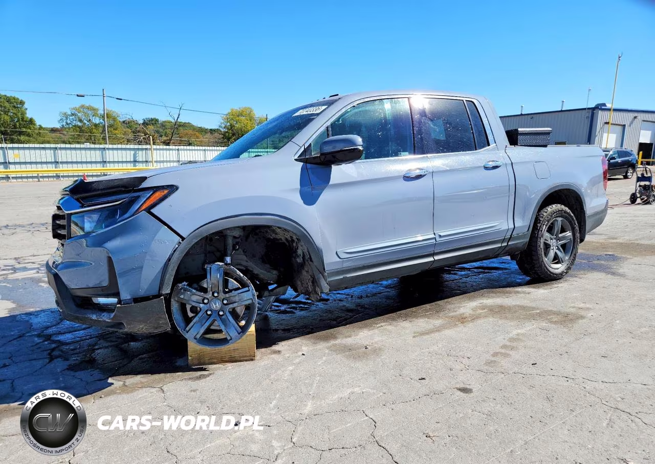 2023 Honda Ridgeline Rtl-E VIN:5FPYK3F77PB043238 - 1