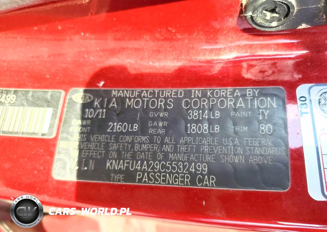 2012 Kia Forte Ex VIN:KNAFU4A29C5532499 - 12