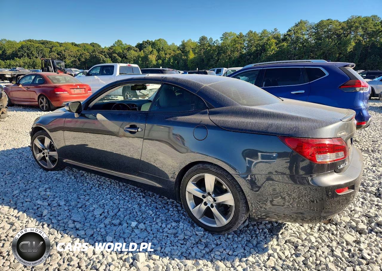 2010 Lexus Is 250C Base VIN:JTHFF2C20A2511620 - 2