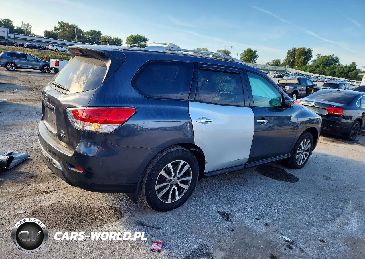 2013 Nissan Pathfinder S VIN:5N1AR2MM6DC605739 - 3