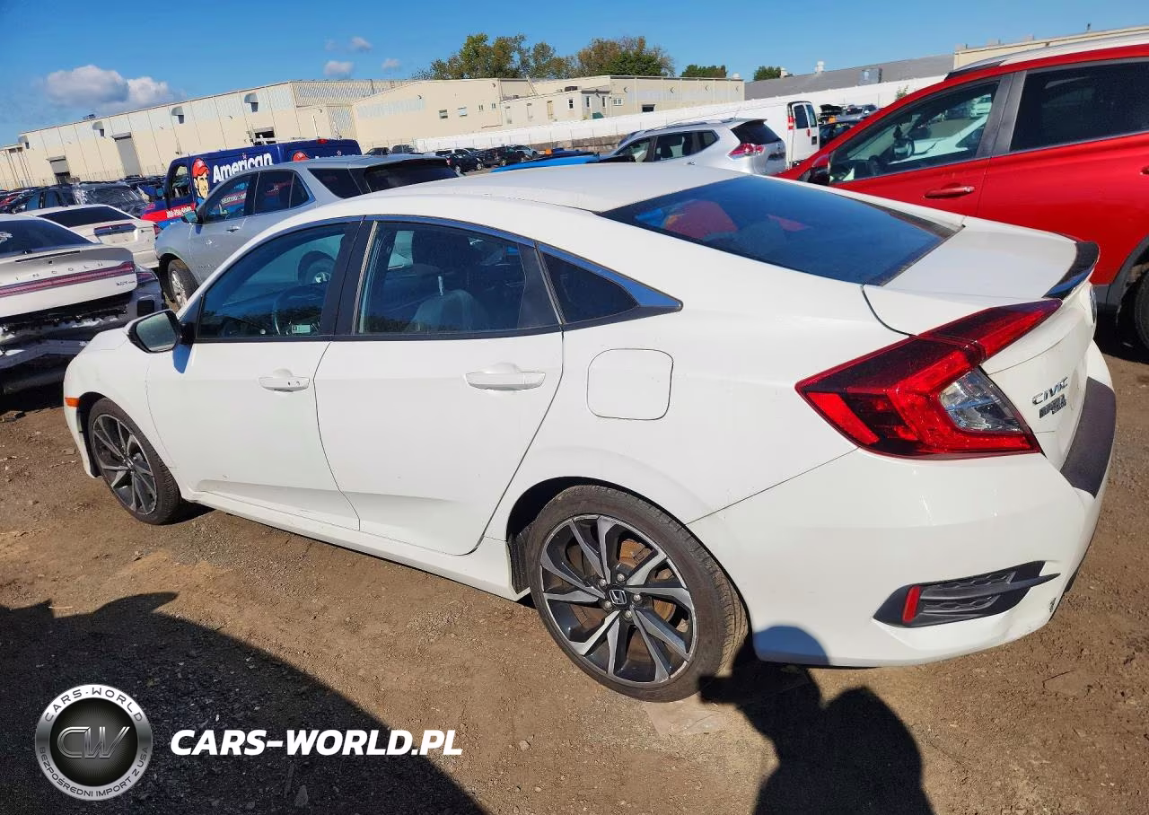 2019 Honda Civic Sport VIN:2HGFC2F86KH602153 - 2