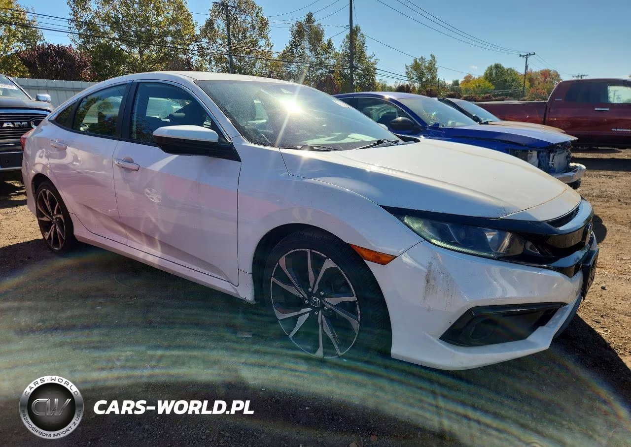 2019 Honda Civic Sport VIN:2HGFC2F86KH602153 - 4