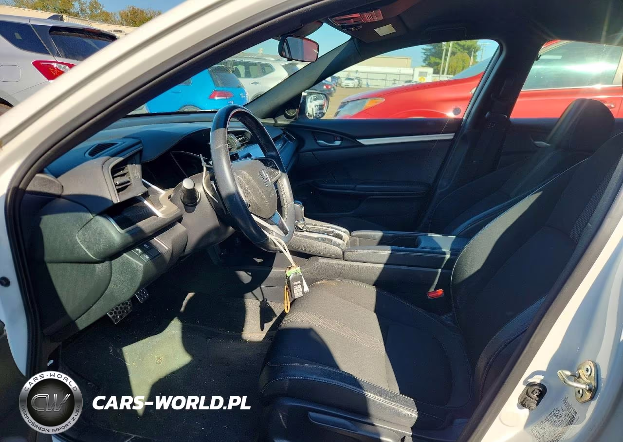 2019 Honda Civic Sport VIN:2HGFC2F86KH602153 - 7