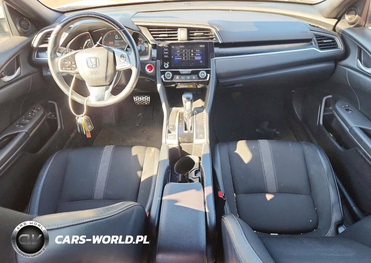 2019 Honda Civic Sport VIN:2HGFC2F86KH602153 - 8