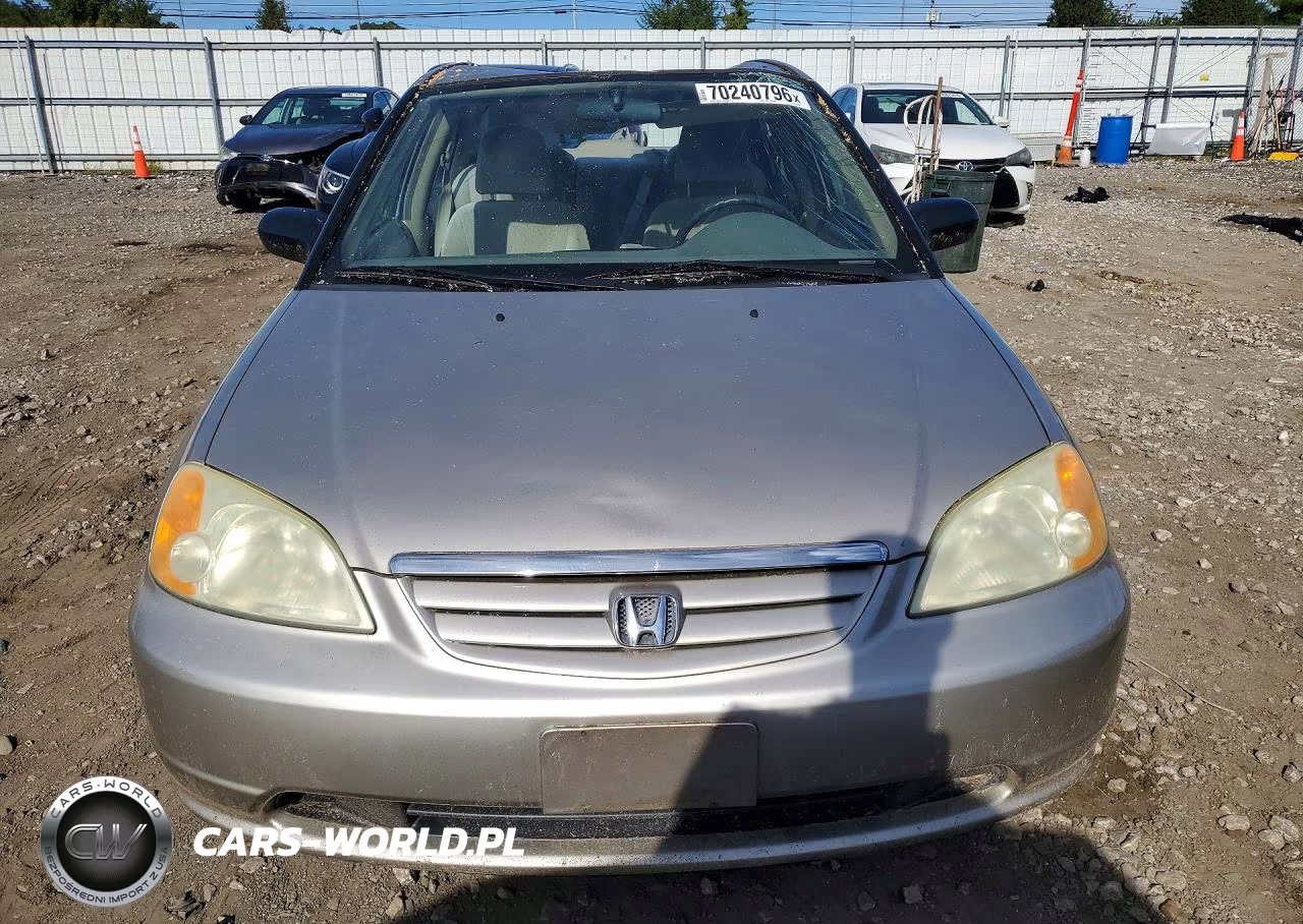 2002 Honda Civic Lx VIN:1HGES165X2L057575 - 5