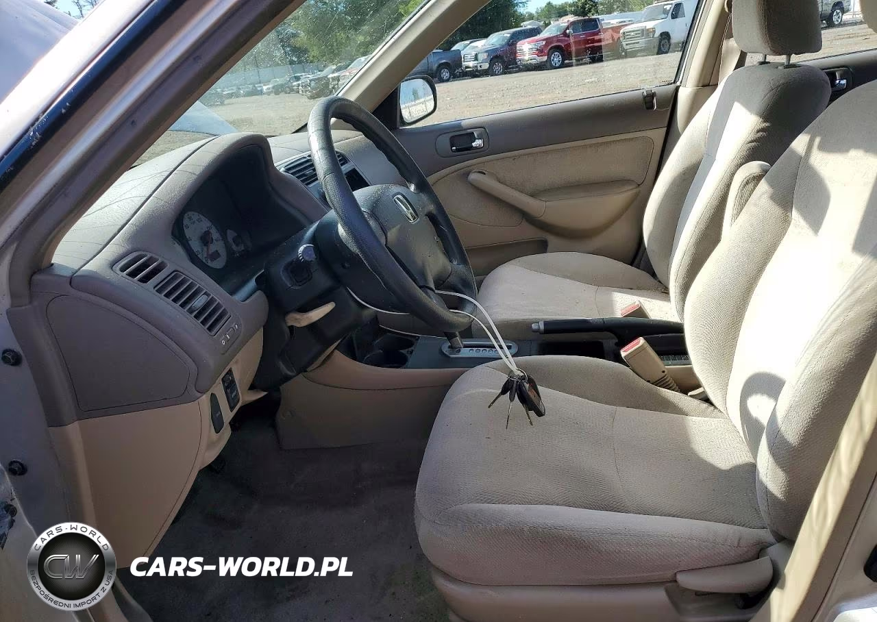 2002 Honda Civic Lx VIN:1HGES165X2L057575 - 7
