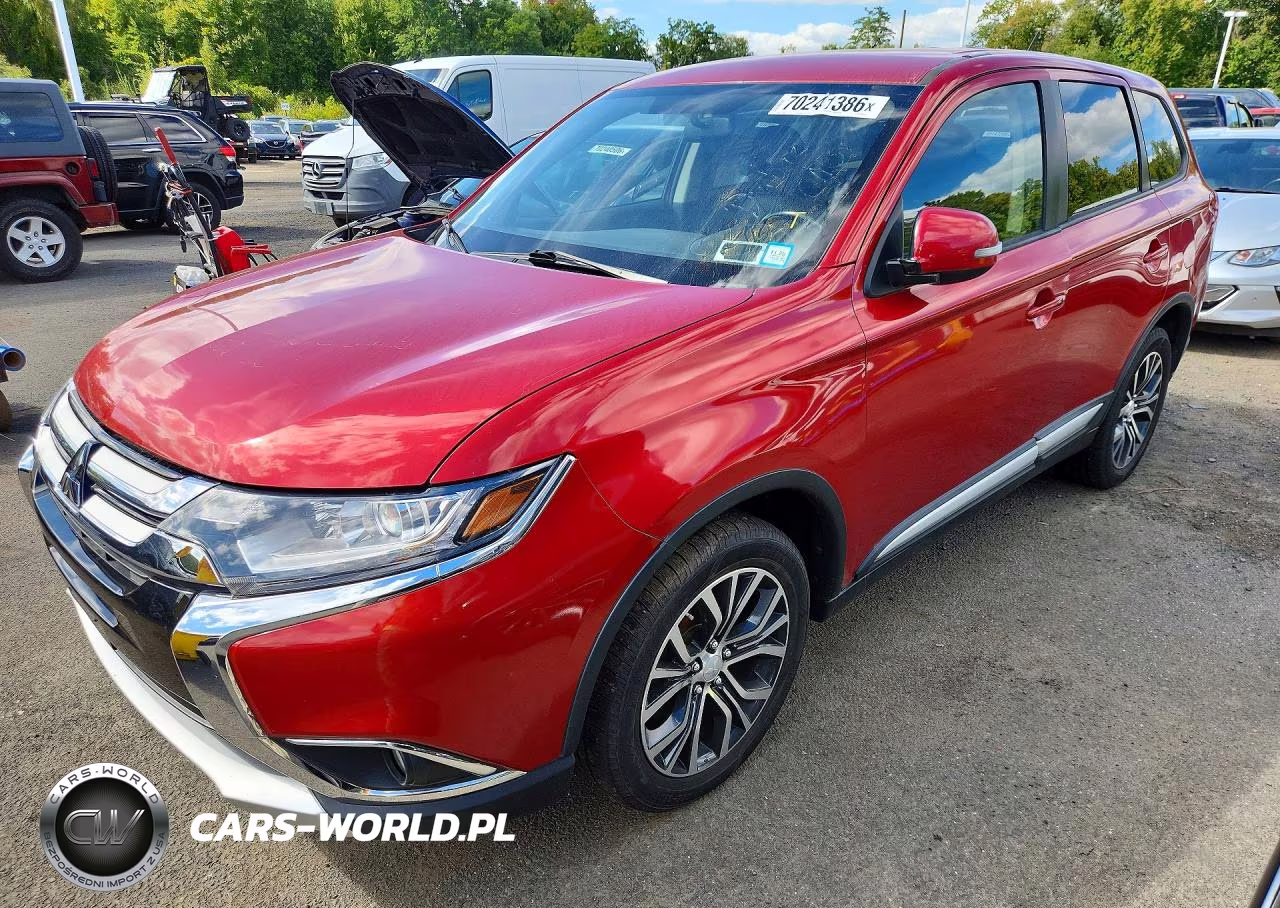 2016 Mitsubishi Outlander Se VIN:JA4AZ3A32GZ004684 - 1