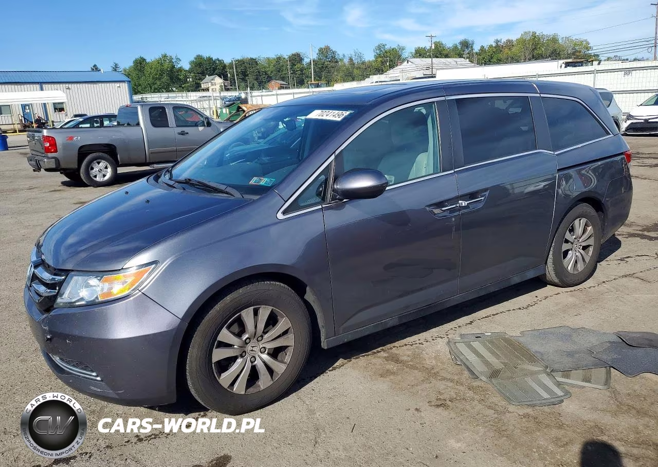 2014 Honda Odyssey Exl VIN:5FNRL5H65EB123256 - 1