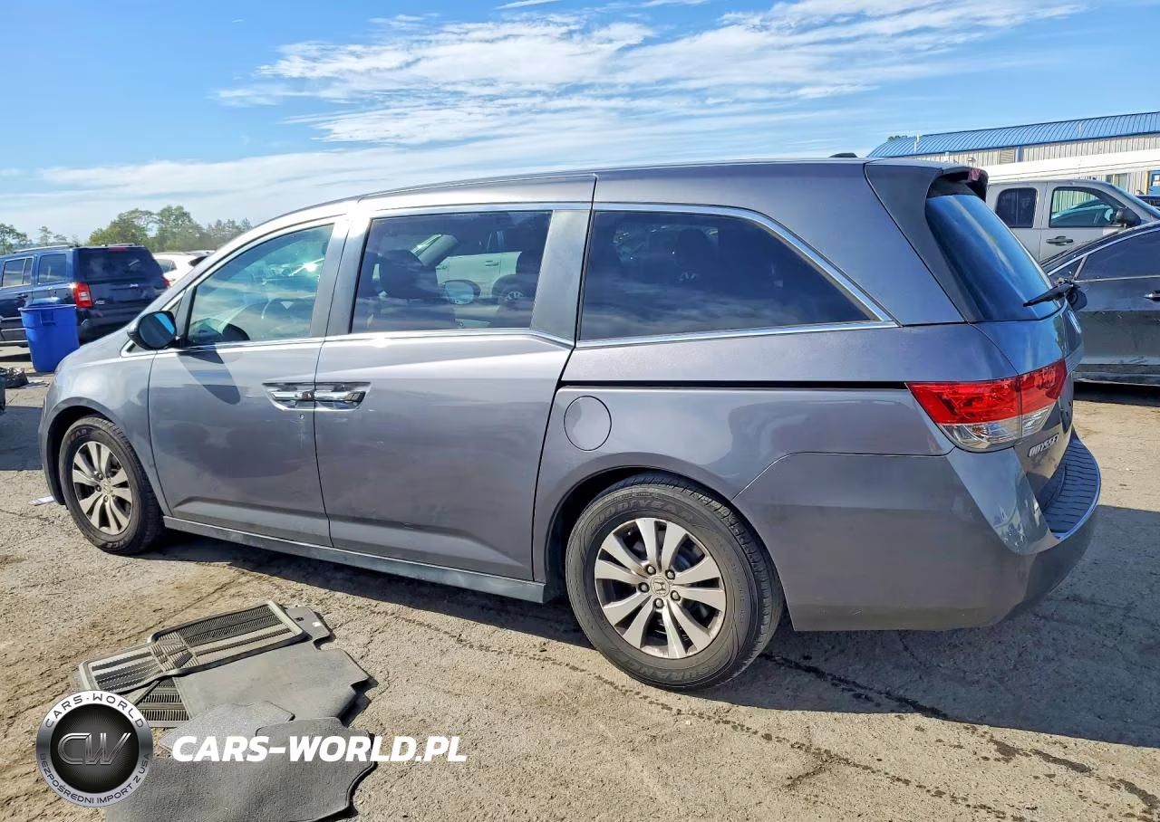 2014 Honda Odyssey Exl VIN:5FNRL5H65EB123256 - 2