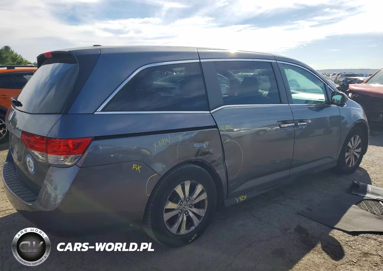 2014 Honda Odyssey Exl VIN:5FNRL5H65EB123256 - 3
