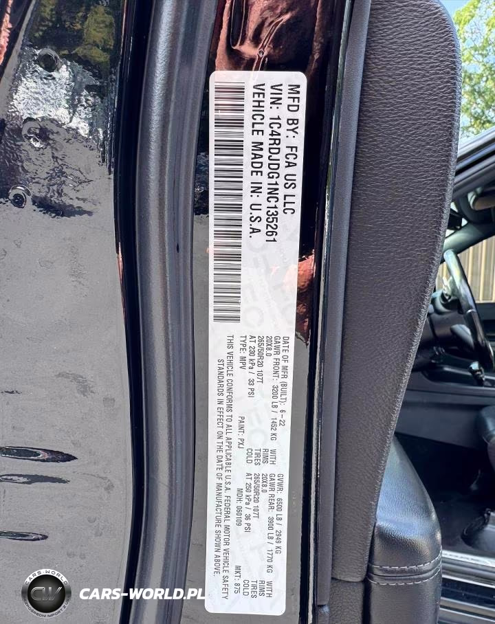 2022 Dodge Durango Gt VIN:1C4RDJDG1NC135261 - 11