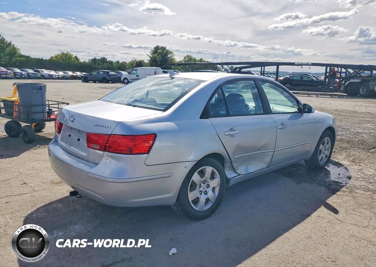 2010 Hyundai Sonata Gls VIN:5NPET4AC7AH601553 - 3
