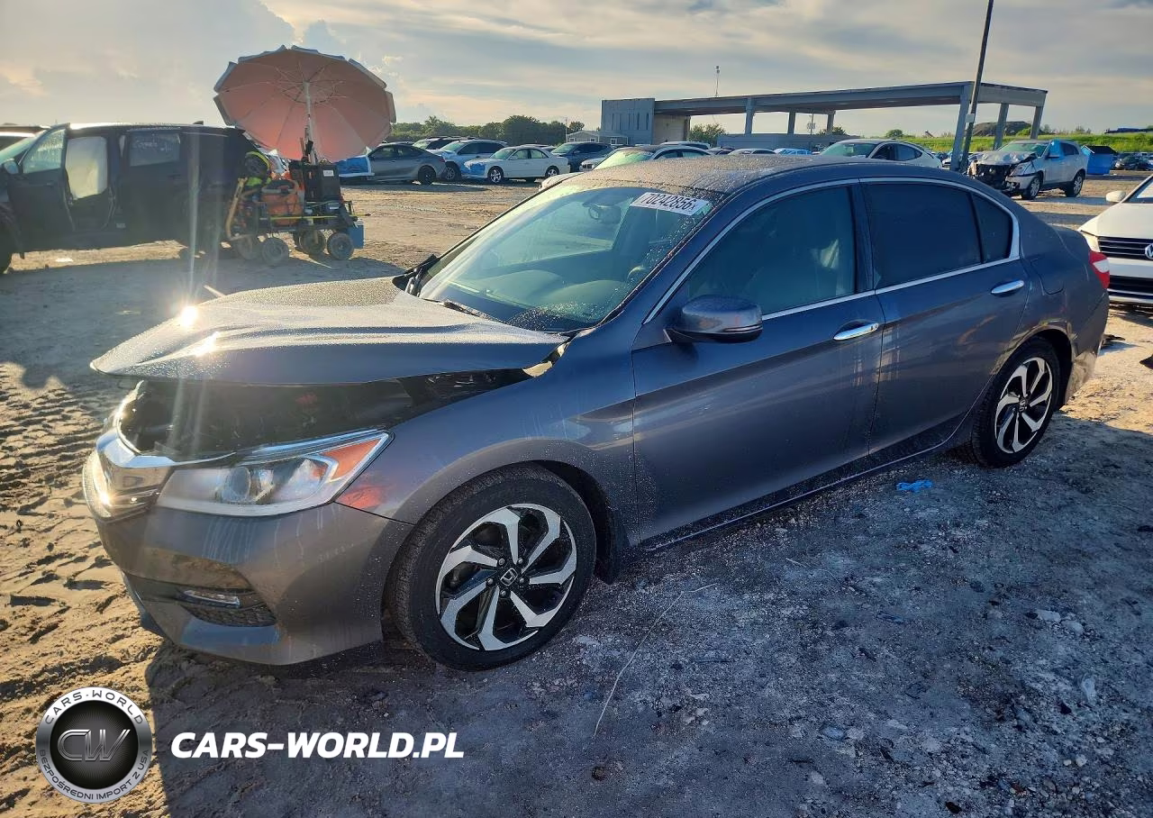2017 Honda Accord Exl VIN:1HGCR3F81HA022307 - 1