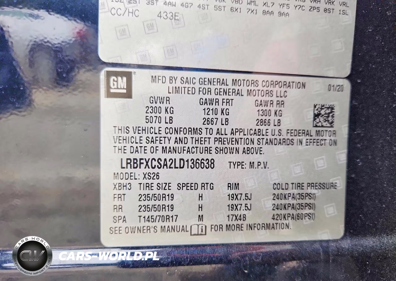 2020 Buick Envision Essence VIN:LRBFXCSA2LD136638 - 13