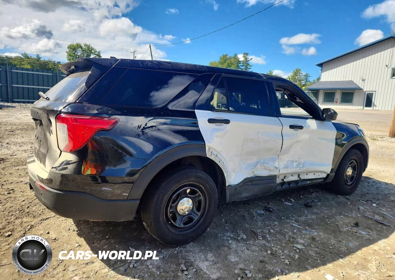 2022 Ford Explorer Police Interceptor VIN:1FM5K8AB3NGA27427 - 3