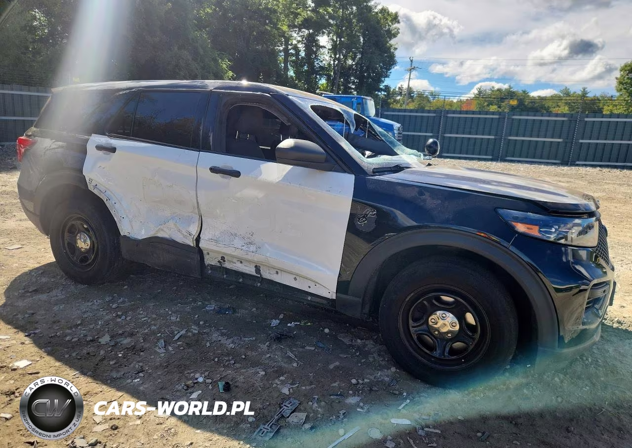 2022 Ford Explorer Police Interceptor VIN:1FM5K8AB3NGA27427 - 4