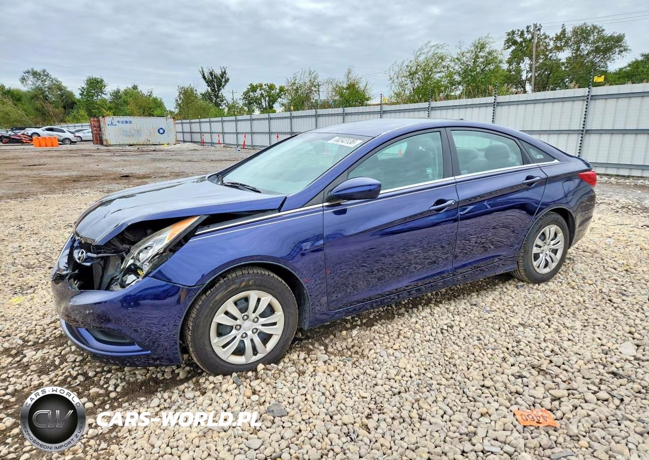 2012 Hyundai Sonata Gls VIN:5NPEB4AC2CH321657 - 1