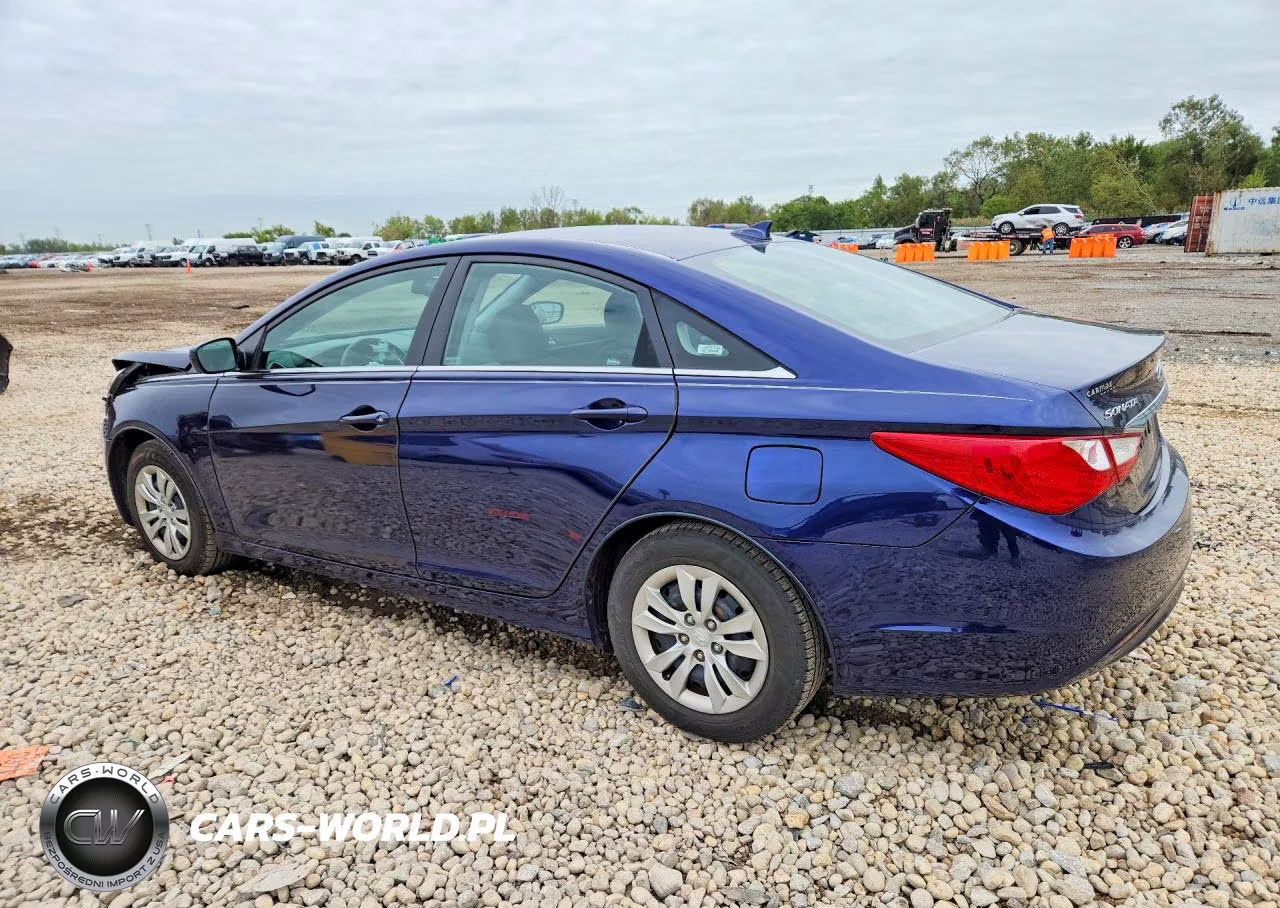 2012 Hyundai Sonata Gls VIN:5NPEB4AC2CH321657 - 2