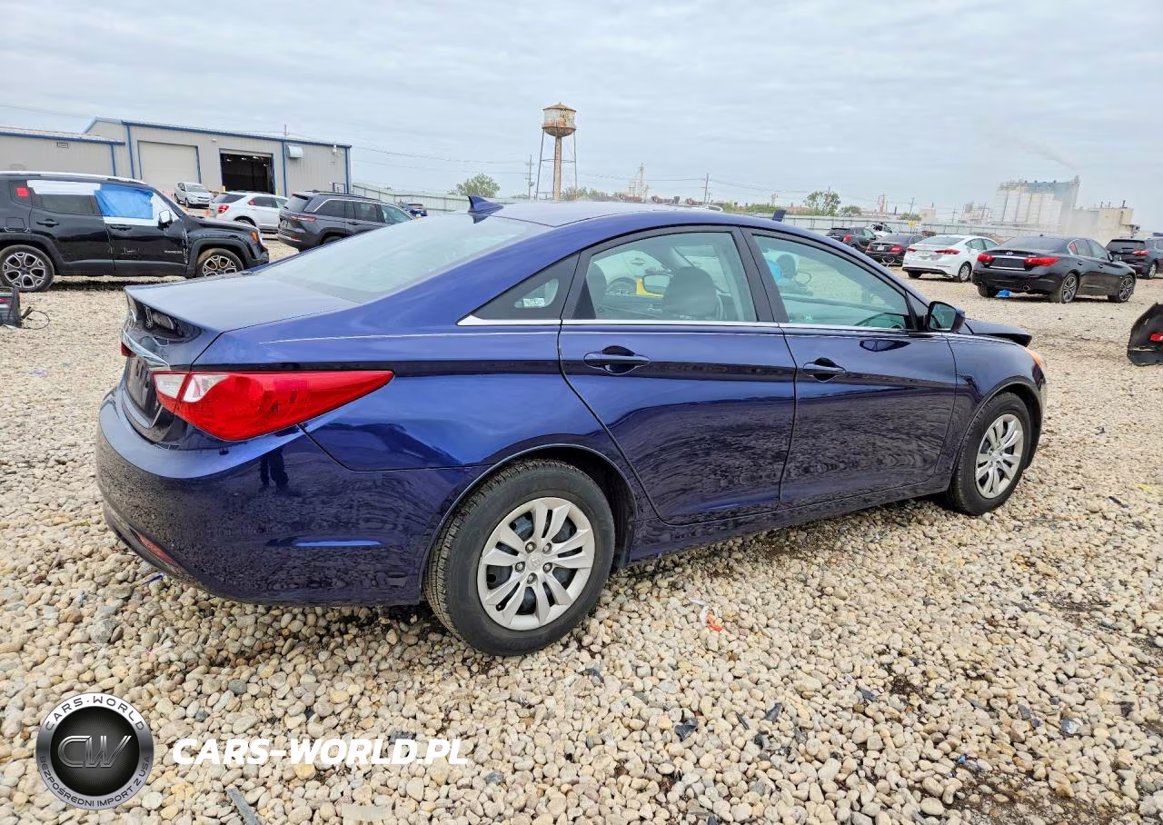2012 Hyundai Sonata Gls VIN:5NPEB4AC2CH321657 - 3