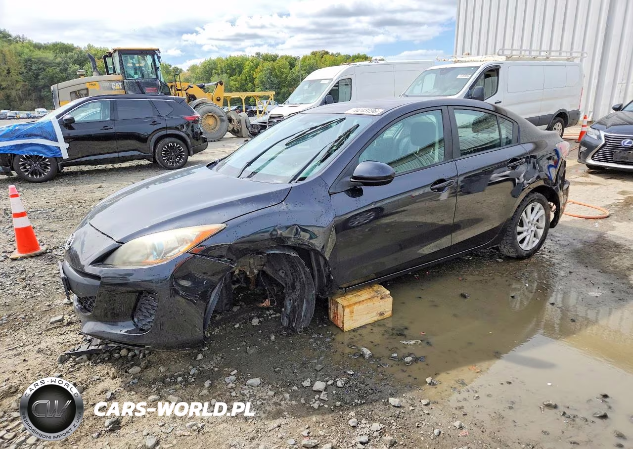 2012 Mazda 3 I VIN:JM1BL1V89C1649394 - 1