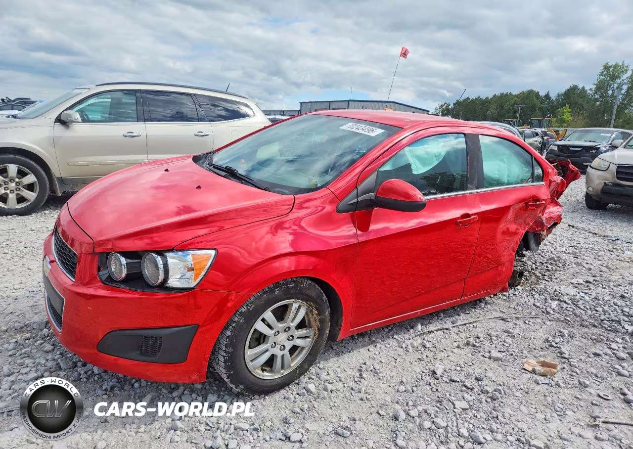 2014 Chevrolet Sonic Lt VIN:1G1JC5SBXE4224361 - 1