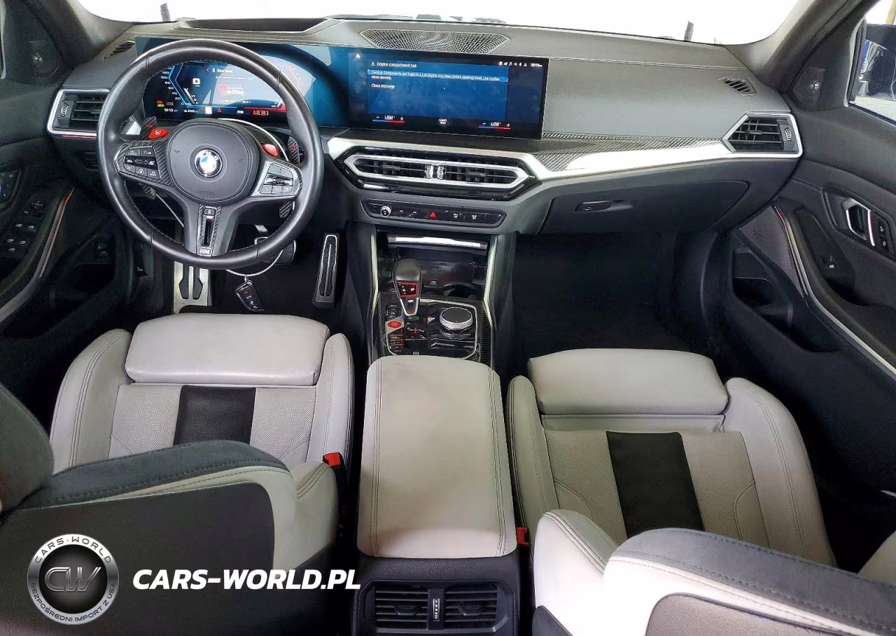 2024 BMW M3 Competition VIN:WBS43AY09RFS56370 - 8
