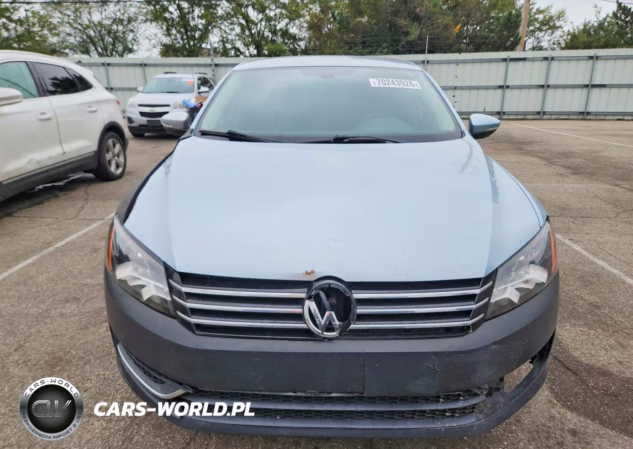 2012 Volkswagen Passat S VIN:1VWAP7A3XCC041821 - 5