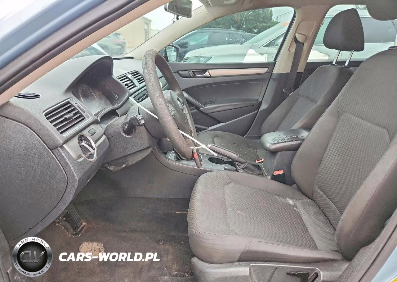 2012 Volkswagen Passat S VIN:1VWAP7A3XCC041821 - 7