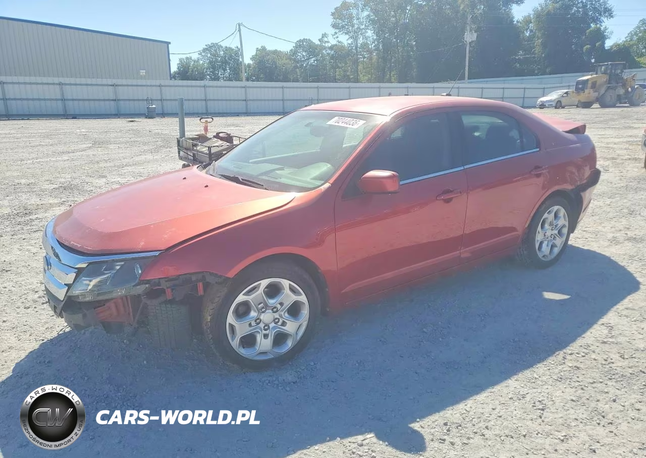 2010 Ford Fusion Se VIN:3FAHP0HA1AR279865 - 1