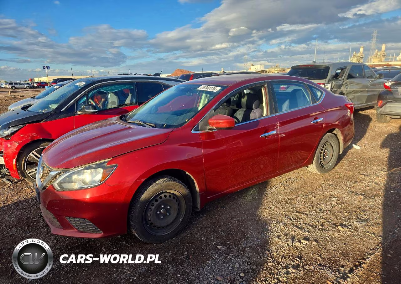 2016 Nissan Sentra Sv VIN:3N1AB7AP7GL652343 - 1