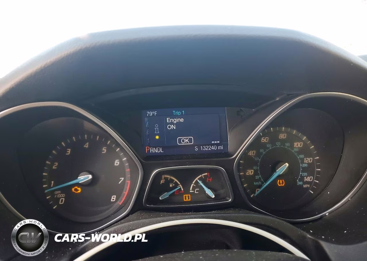 2014 Ford Focus Se VIN:1FADP3F24EL425644 - 9