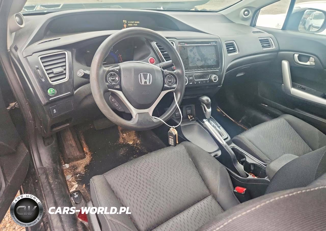 2015 Honda Civic Ex VIN:2HGFG3B87FH500110 - 8