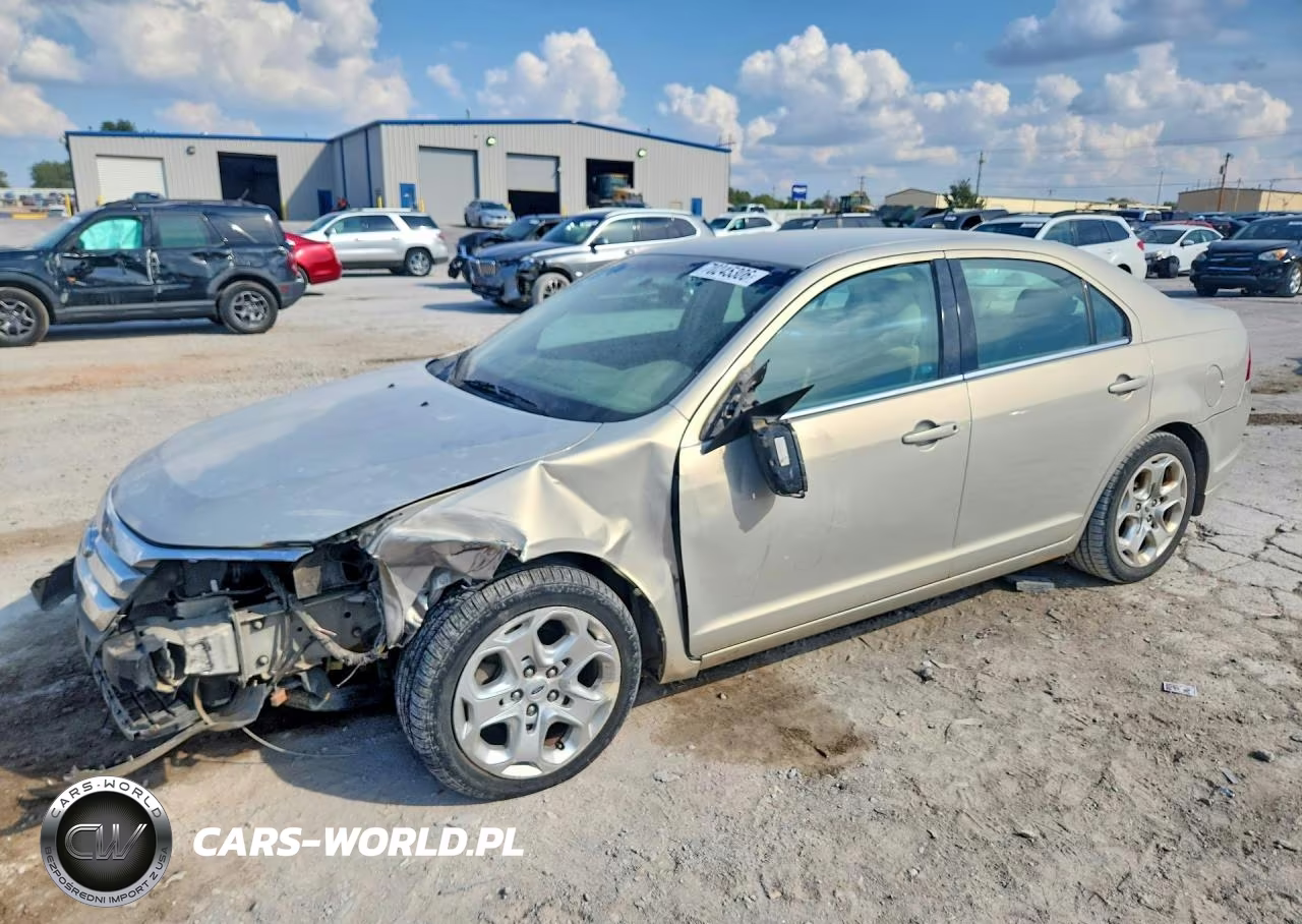 2010 Ford Fusion Se VIN:3FAHP0HA8AR316667 - 1