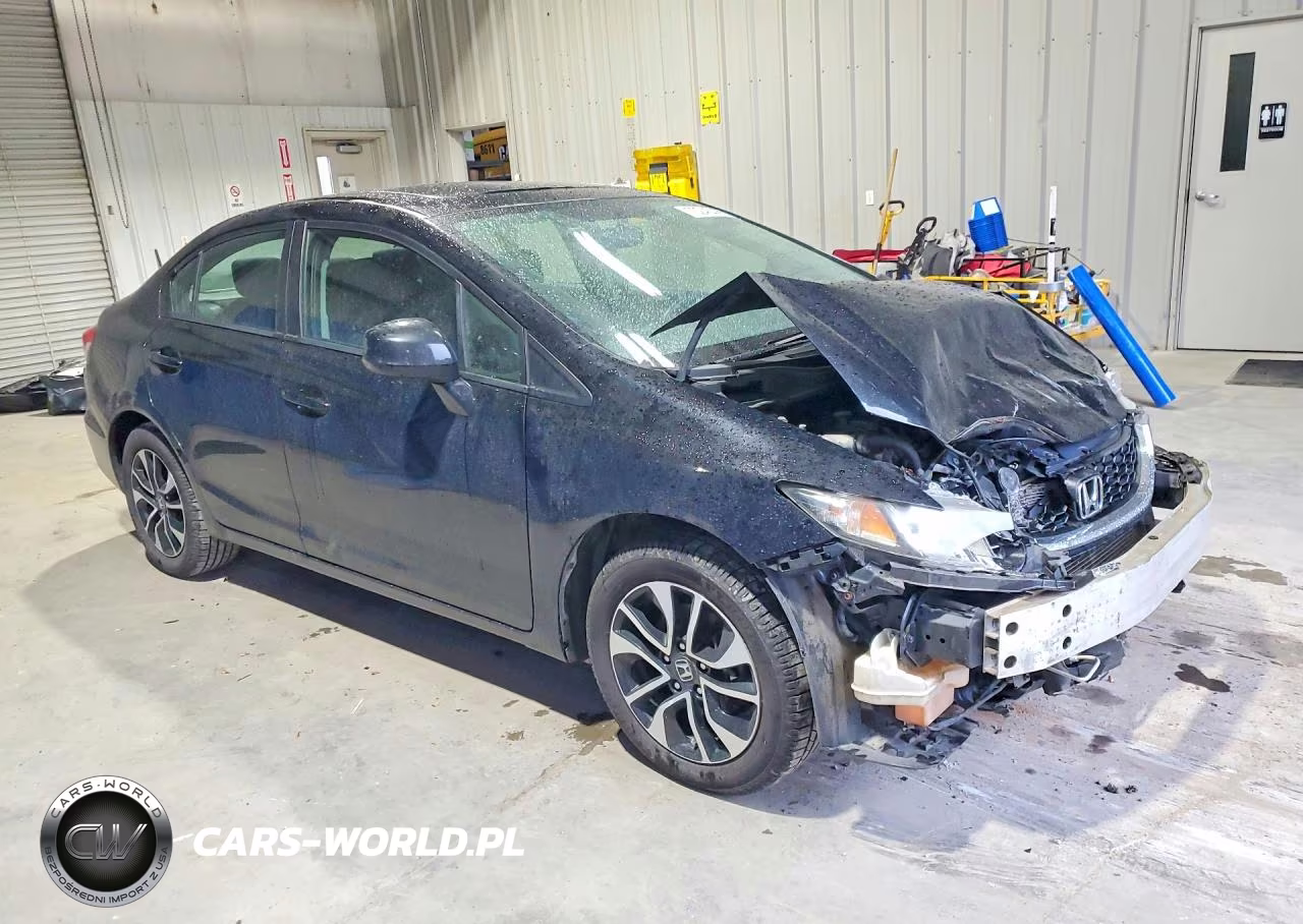 2013 Honda Civic Ex VIN:19XFB2F88DE204281 - 4