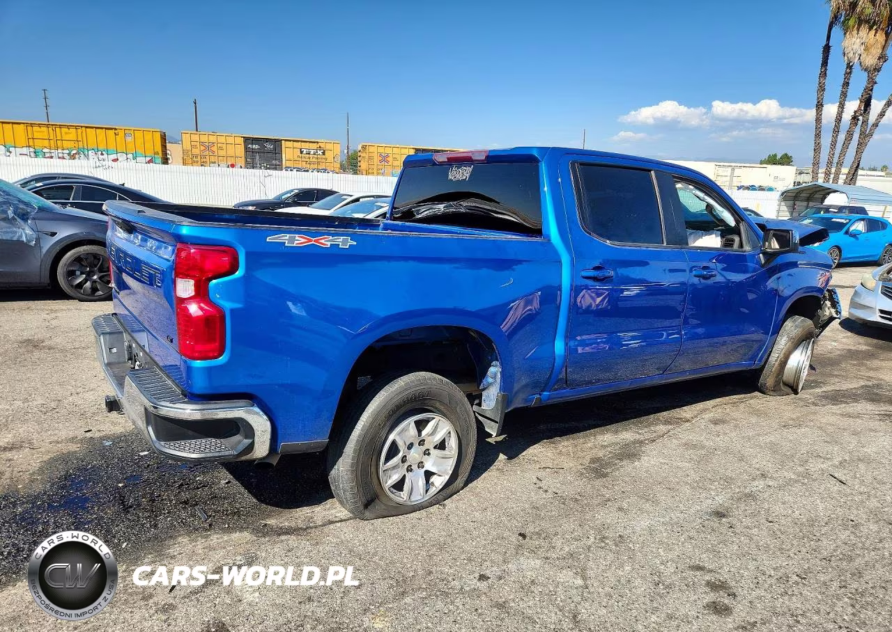 2022 Chevrolet Silverado K1500 Lt VIN:3GCPDDEK7NG531512 - 3