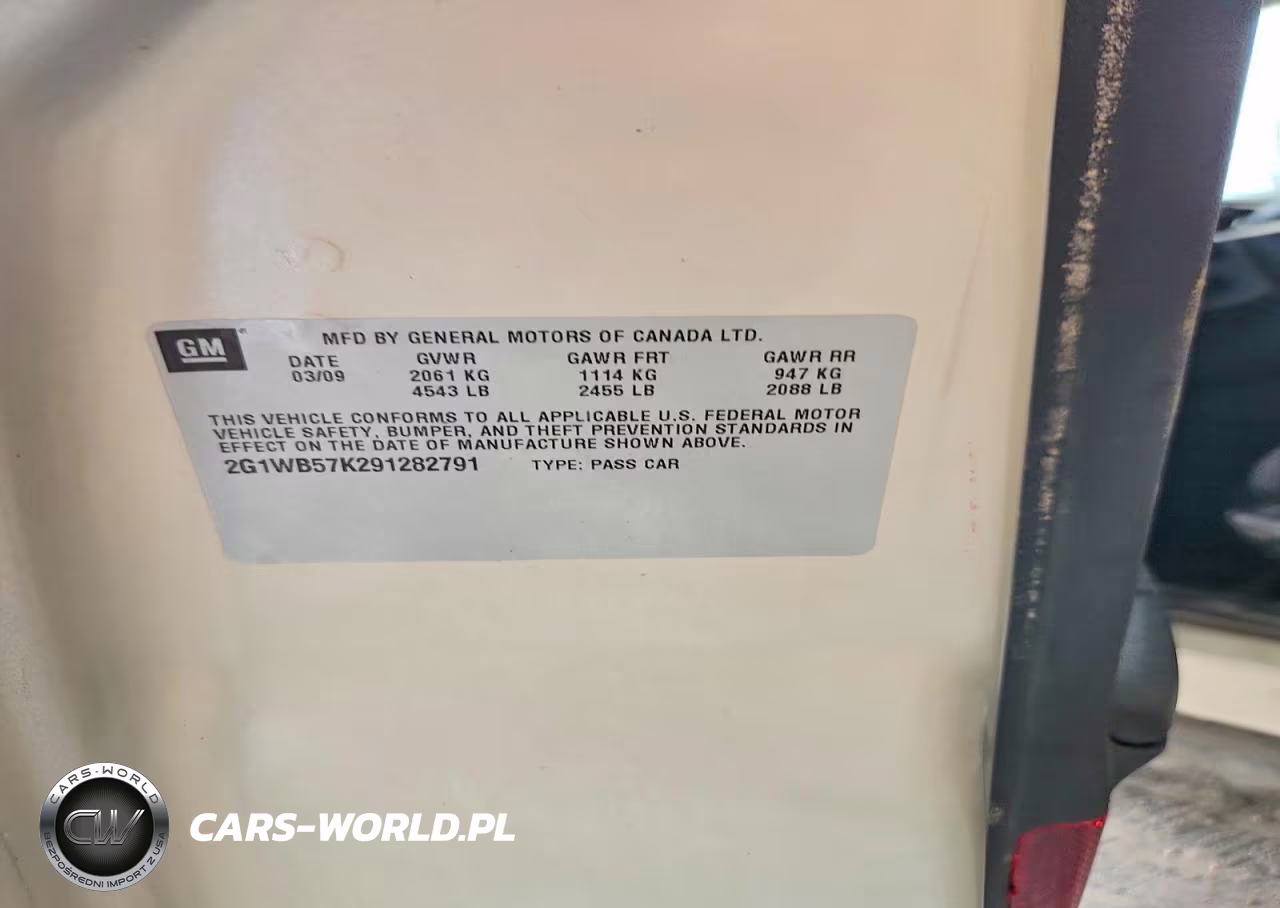 2009 Chevrolet Impala Ls VIN:2G1WB57K291282791 - 12