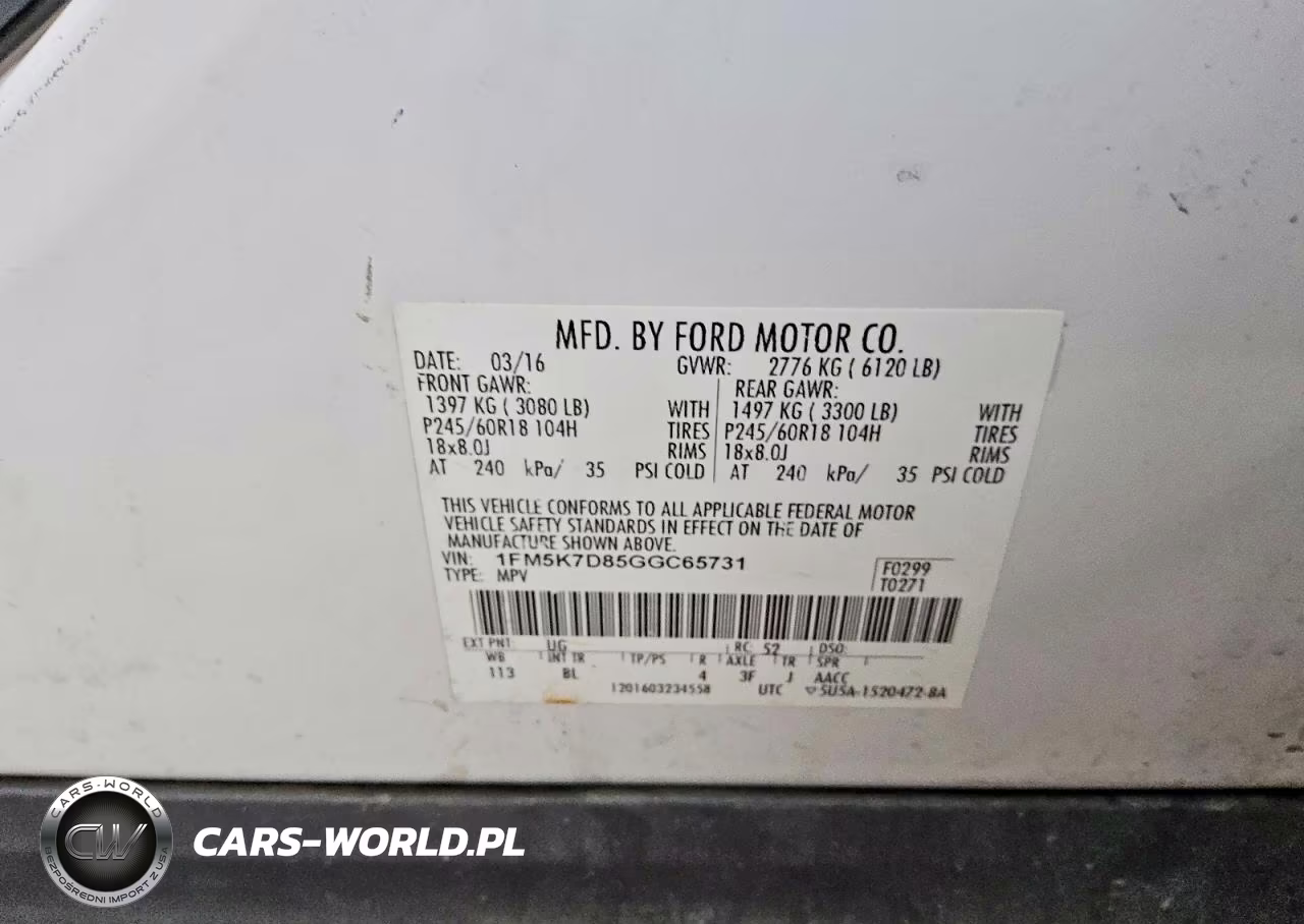 2016 Ford Explorer Xlt VIN:1FM5K7D85GGC65731 - 13