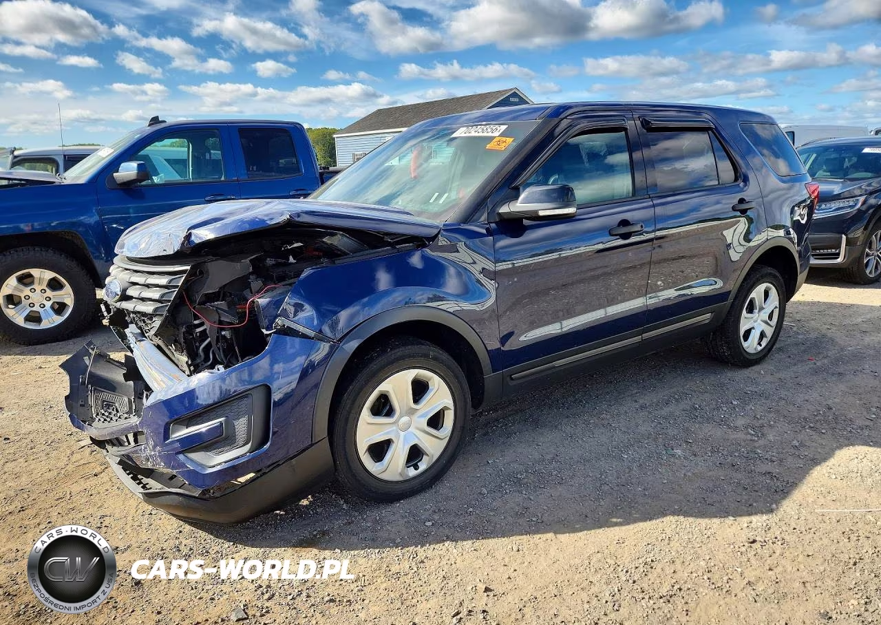 2016 Ford Explorer Police Interceptor VIN:1FM5K8AR3GGA72173 - 1