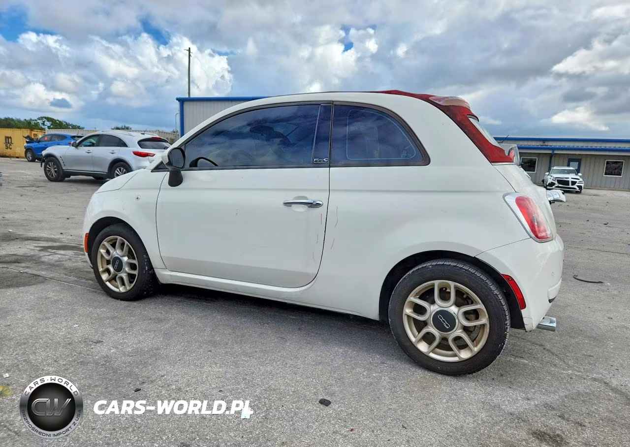 2014 Fiat 500 Pop VIN:3C3CFFDR6ET185824 - 2