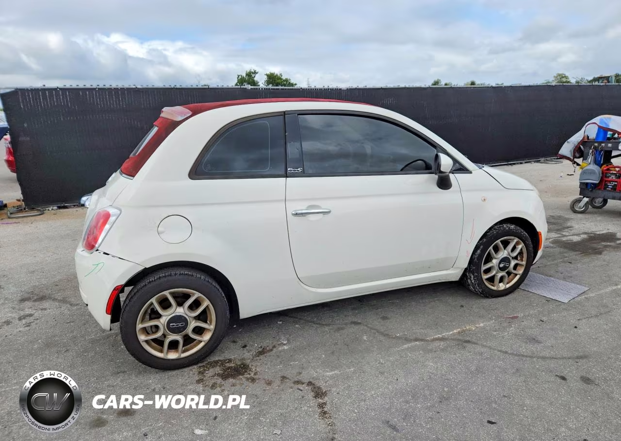 2014 Fiat 500 Pop VIN:3C3CFFDR6ET185824 - 3