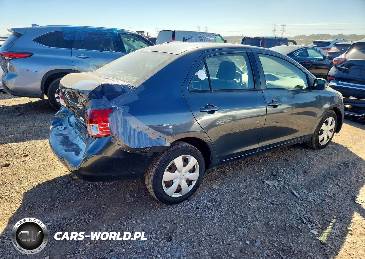 2007 Toyota Yaris Base VIN:JTDBT923871028581 - 3