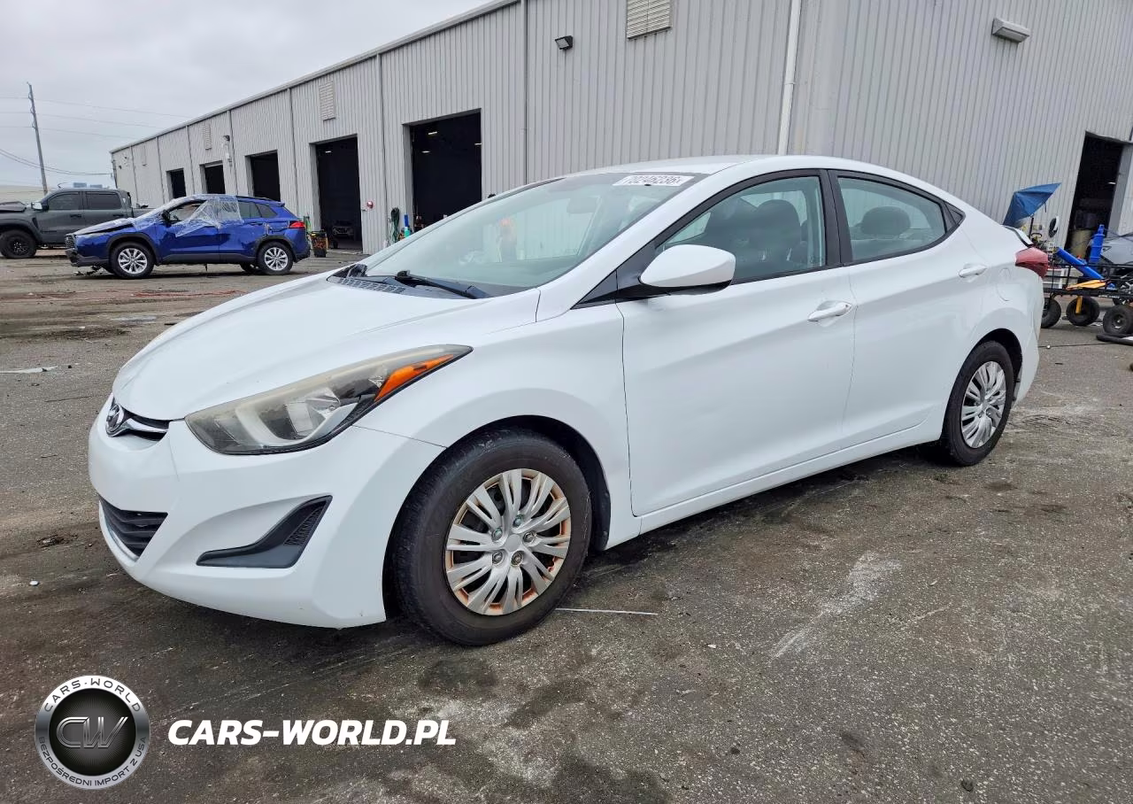 2016 Hyundai Elantra Se VIN:5NPDH4AE6GH758918 - 1