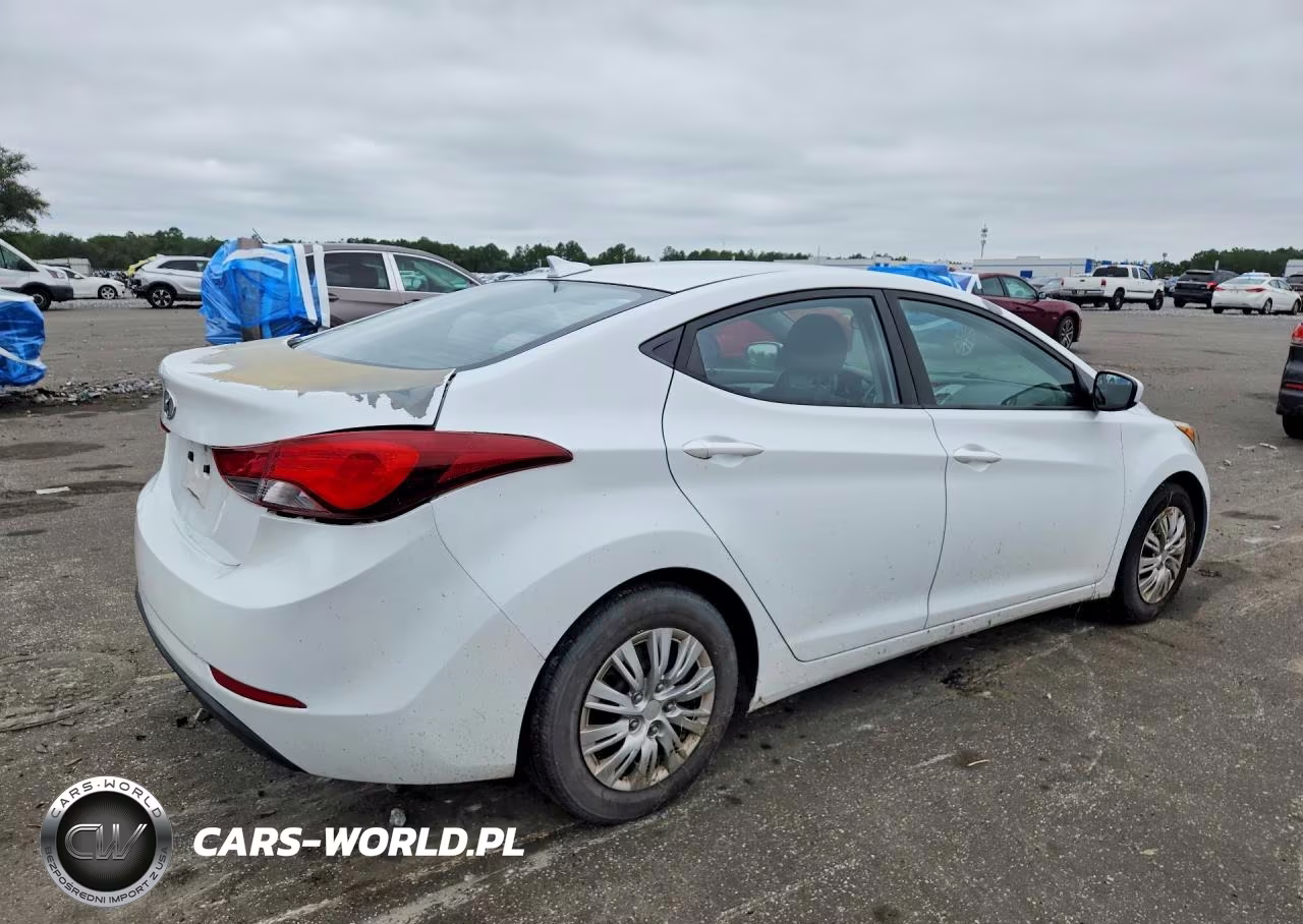 2016 Hyundai Elantra Se VIN:5NPDH4AE6GH758918 - 3